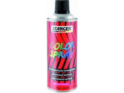 Stanger Color Spray 400 ml, akrylová barva ve spreji, odstín červená, matná