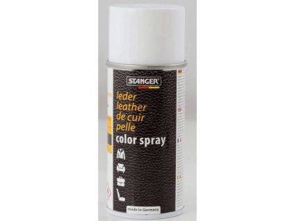 Stanger sprej na kůži 150 ml černá, barva pro hladkou kůži, vinyl a PVC