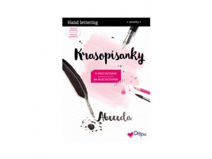 Písanka Ditipo A4 Abeceda pro nácvik krasopsaní a hand letteringu, formát A4
