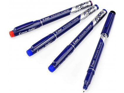 Pilot FriXion Fineliner mazací pero modré, šířka stopy 0,45 mm, prodej jednotlivě