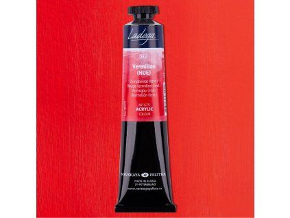 Nevskaya Palitra Ladoga akrylová barva 46 ml, odstín červená rumělka 312