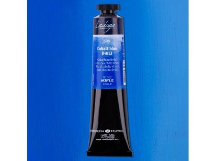 Nevskaya Palitra Ladoga akrylová barva 46 ml, odstín modrá kobalt 508