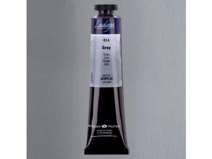Nevskaya Palitra Ladoga akrylová barva 46 ml, odstín šedá 814