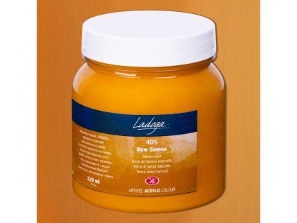 Nevskaya Palitra Ladoga akrylová barva 220 ml, odstín hnědá siena přírodní 405