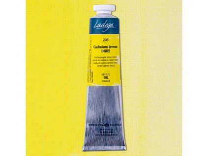 Olejová barva Nevskaya Palitra Ladoga 46 ml, odstín 203 kadmium žluté citron imitace