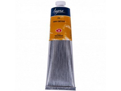 Nevskaya Palitra Ladoga olejová barva 120 ml, odstín Ochre light, hliníková tuba