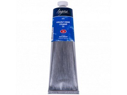 Olejová barva Nevskaya Palitra Ladoga 120 ml, odstín Cobalt blue medium HUE