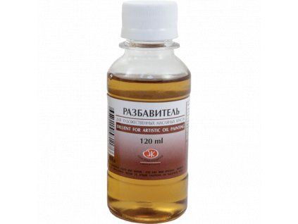 Nevskaya Palitra ředidlo do olejových barev 120 ml, roztok lněného oleje ve white spiritu