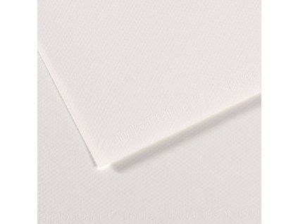 Canson Mi-Teintes listy A4 160g, 25 archů, bílá 335, papír na pastel s bavlnou