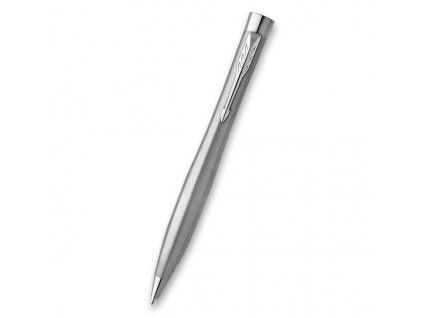 Kuličkové pero Parker Urban Twist Metro Metallic CT s pochromovanou úpravou a kovovým úchopem