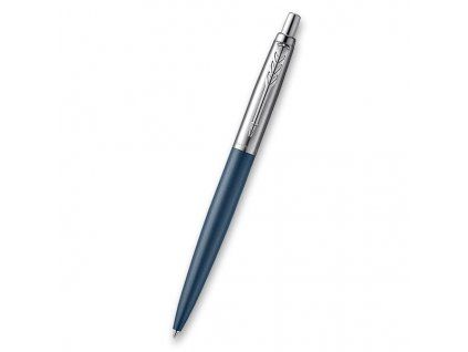 Kuličkové pero Parker Jotter XL Matte Blue CT s stiskacím mechanismem, dodáváno v dárkové krabičce