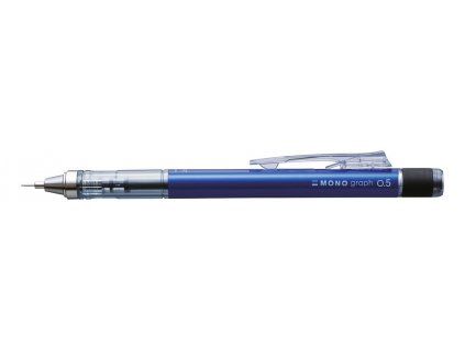Mikrotužka Tombow Mono Graph 0,5 mm modrá s třepacím mechanismem