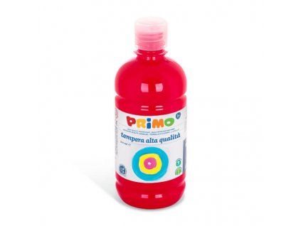 Tempera PRIMO Alta 500 ml, odstín sytě růžová, recyklovatelná lahvička s dávkovačem