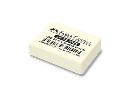 Pryž Faber-Castell Latex Free 7041, extra měkká mazací guma ze syntetického kaučuku
