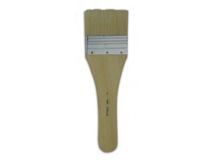 Plochý široký štětinový štětec Spalter t_brush 8009, velikost č. 7, šířka 76 mm