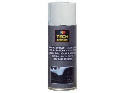 ProTech barva na plast ve spreji 400 ml, odstín černá matná, sprej pro plasty