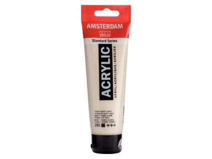 Akrylová barva Royal Talens Amsterdam 120 ml, odstín 289 Titan Buff Light, saténový povrch
