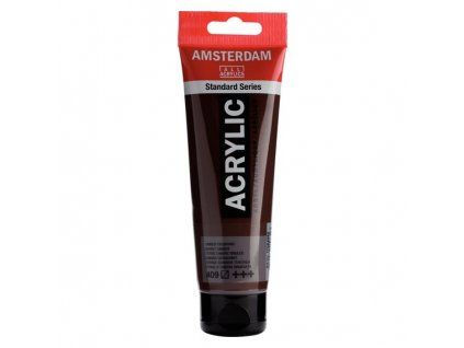 Royal Talens Amsterdam akrylová barva 120 ml, odstín 409 Burnt Umber, hnědá