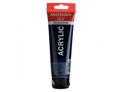 Royal Talens Amsterdam akrylová barva 120 ml, odstín 566 Prussian Blue (phth), modrá