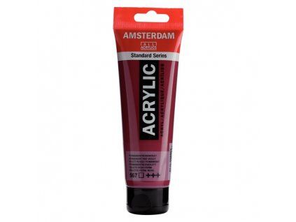 Royal Talens Amsterdam akrylová barva 120 ml, odstín 567 Permanent Red Violet, fialová