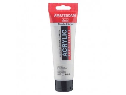 Royal Talens Amsterdam akrylová barva 120 ml, odstín 817 Pearl White, perleťová bílá