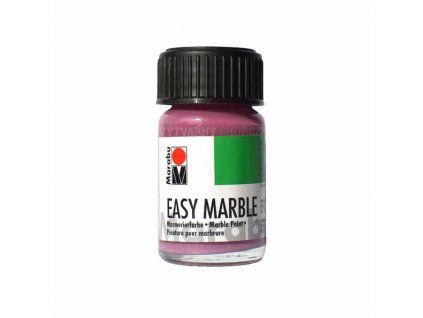 Marabu Easy Marble 15 ml mramorovací barva odstín 235 violet pink, fialovo-růžová