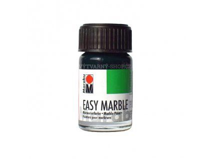 Marabu Easy Marble mramorovací barva 15 ml odstín 261 seaweed zelená