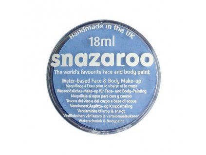 Snazaroo barva na obličej 18 ml, odstín světle modrá šmoulová, pro malování obličeje