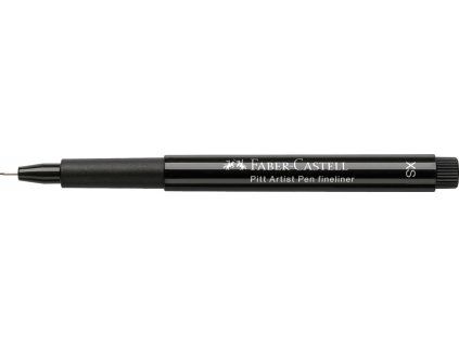 Faber-Castell Pitt Artist Pen XXS 0,05 mm, umělecký popisovač, černý indický inkoust