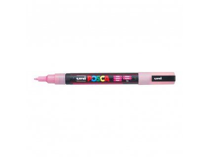 Akrylový popisovač Uni Posca 3ML 0,9 - 1,3 mm, třpytivý růžový 13