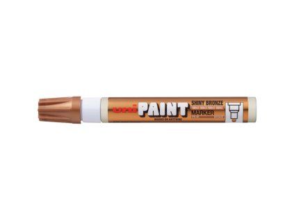 Uni PX-20 lakový popisovač s klínovým hrotem 2,2 až 2,8 mm, lesklá bronzová barva