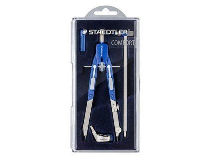 Staedtler Mars comfort 552 02, 4dílná kružítková sada v plastové krabičce s příslušenstvím