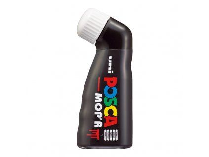 Uni Posca MOP'R akrylový popisovač 3-19 mm, bílá, XXL pěnový hrot