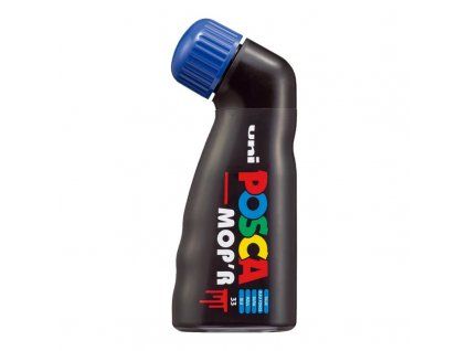 Akrylový popisovač Uni Posca MOP'R 3-19 mm modrý s XXL pěnovým hrotem