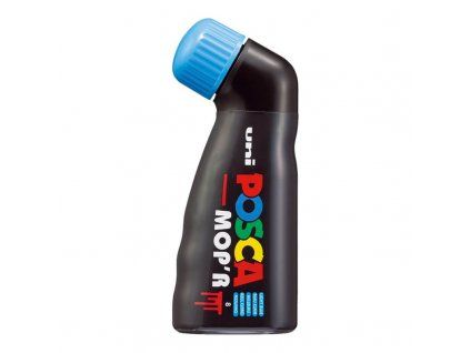 Akrylový popisovač Uni Posca MOP'R světle modrý, XXL pěnový hrot 3-19 mm
