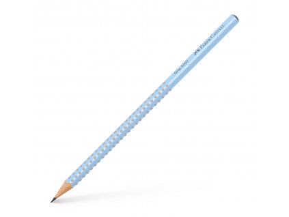 Faber-Castell GRIP 2001 trojhranná grafitová tužka tvrdosti B, nebesky modrá