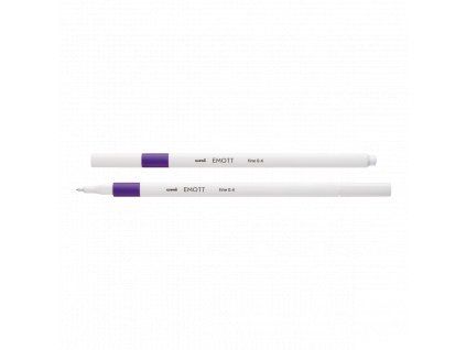 Uni EMOTT liner Mitsubishi Pencil 0,4 mm, tenký fix v odstínu fuchsiová