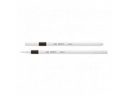 Uni EMOTT liner 0,4 mm šedá, tenký fix Mitsubishi Pencil s odolným hrotem