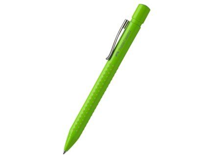 Kuličkové pero Faber-Castell Grip 2010 Harmony M, světle zelené, modrá náplň 0,5 mm