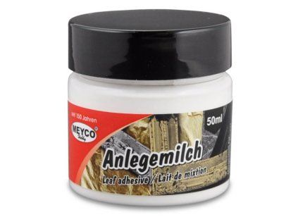 Meyco Anlegemilch 50 ml, lepidlo pro zlatící listy, nanáší se štětcem před zlacením