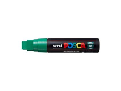 Uni Posca PC-17K extra široký akrylový popisovač 15 mm, zelená varianta