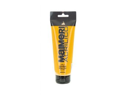 Maimeri Acrilico 75 ml akrylová barva, odstín Brillant Yellow 074, transparentní žlutá