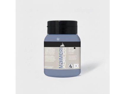 Maimeri Acrilico akrylová barva 500 ml, odstín Šedomodrá 407, pastovitá konzistence
