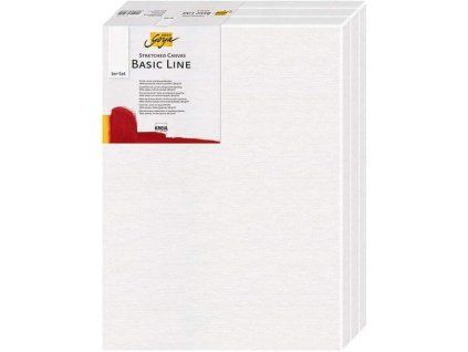 Malířské plátno KREUL basic line 40 x 50 cm, sada 3 ks