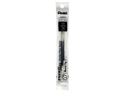 Gelová náplň Pentel EnerGel LR7 černá, hrot 0,7 mm