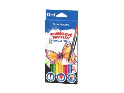 9523 Akvarelove pastelky KK 12 VIZUAL ve velké velikosti 2