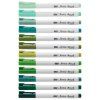 18075 3 umelecke fixy se stetcovym hrotem artist brush 52 yellow green