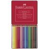 2411 7 akvarelove pastelky faber castel grip 2001 112423 24 barev v plechove etui