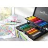 2633 8 akvarelove pastelky faber castell albrecht durer dreveny kufrik 72 barev