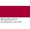 2720 akrylova barva marabu acryl color 100 ml cervena karminova 032